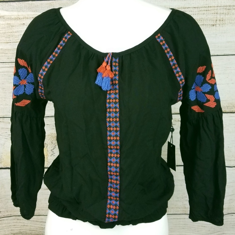 Forever 21 Girls BOHO Peasant Top Size 11/12
